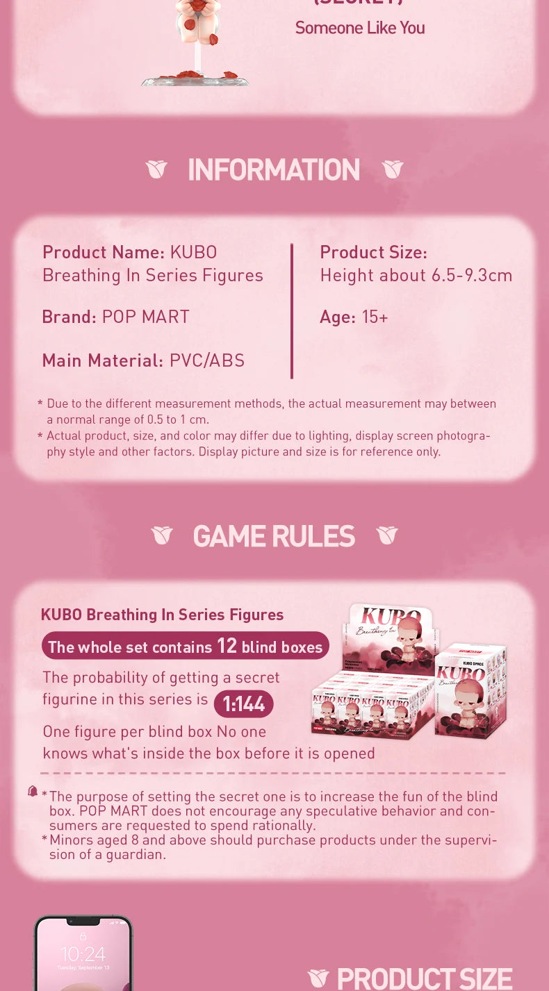 POP MART KUBO Breathing In Series