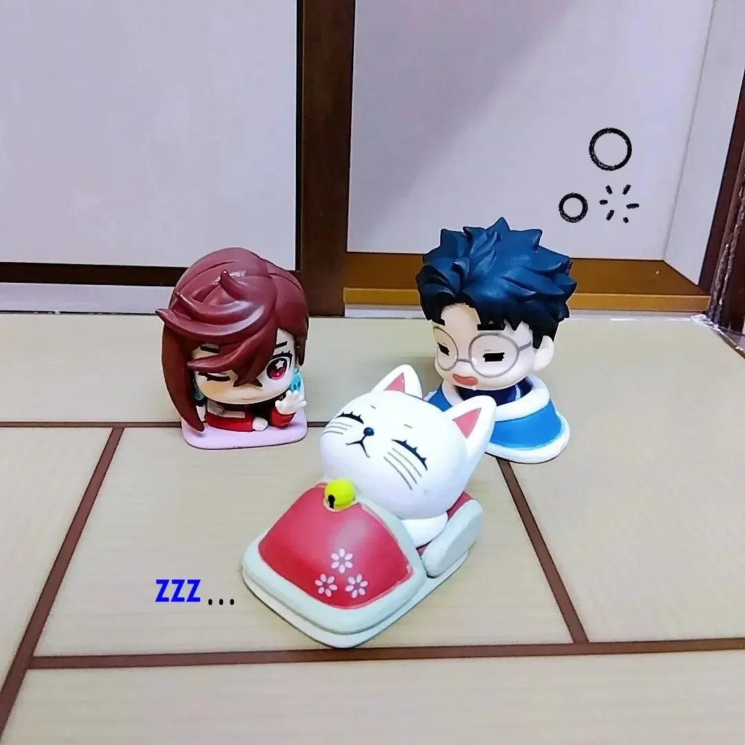 Dandadan sleeping figures