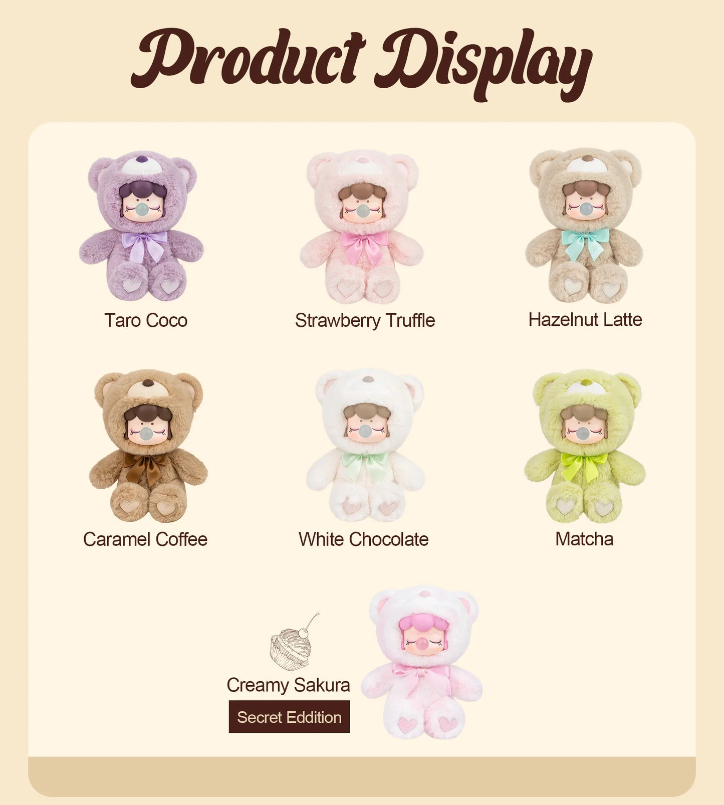 Nanci ChocolateBear Serie Blind Box