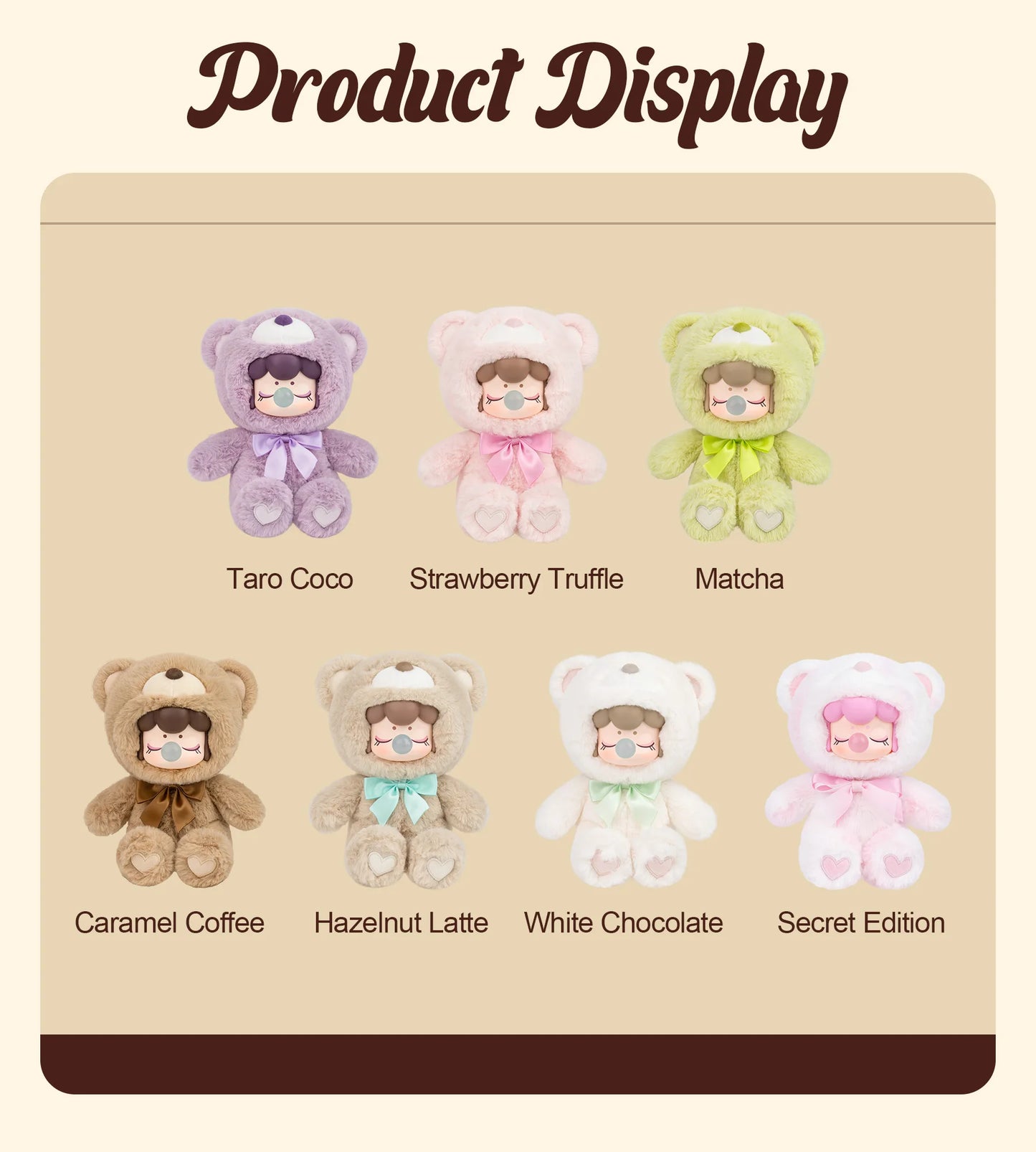 Nanci ChocolateBear Serie Blind Box
