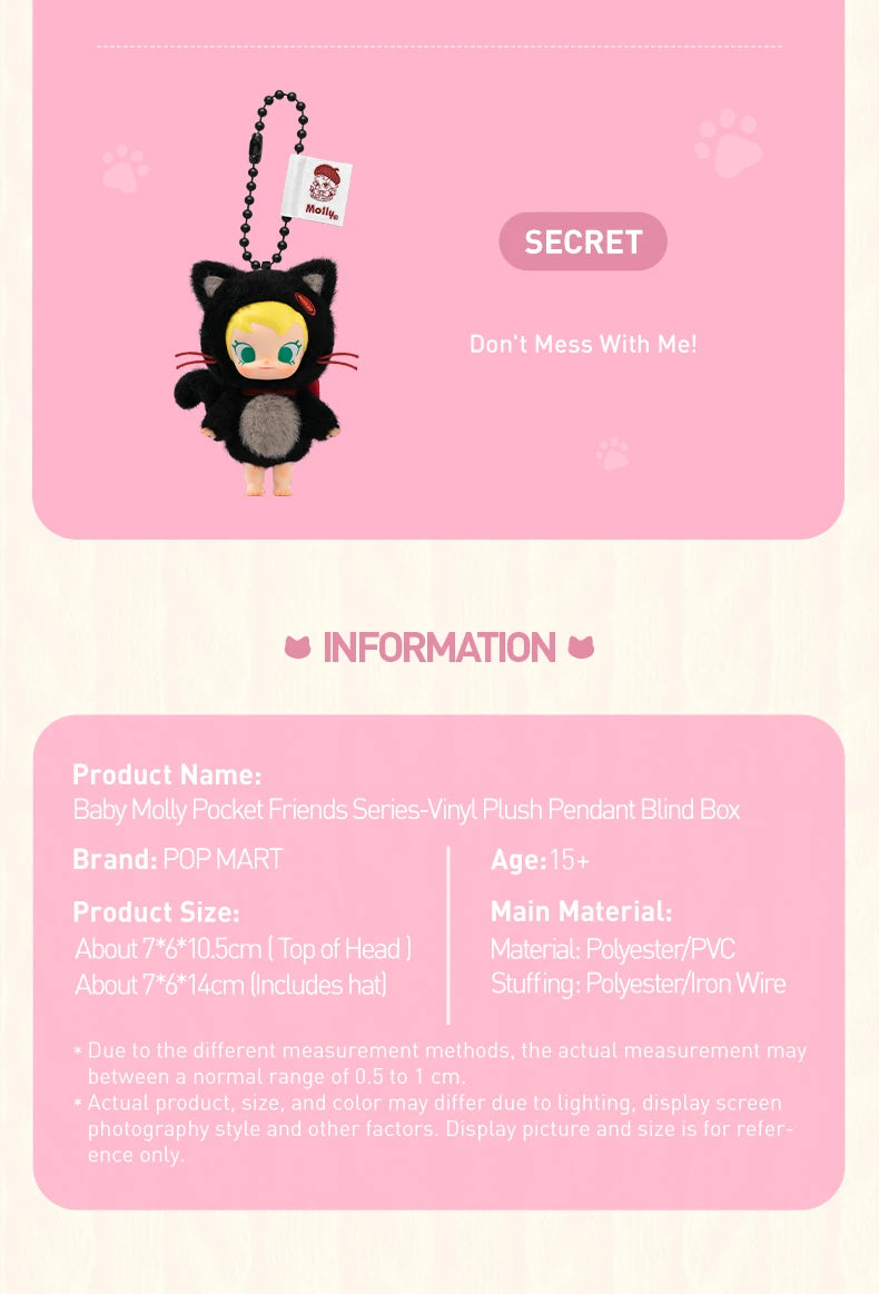 POP MART Baby Molly Pocket Friends Series